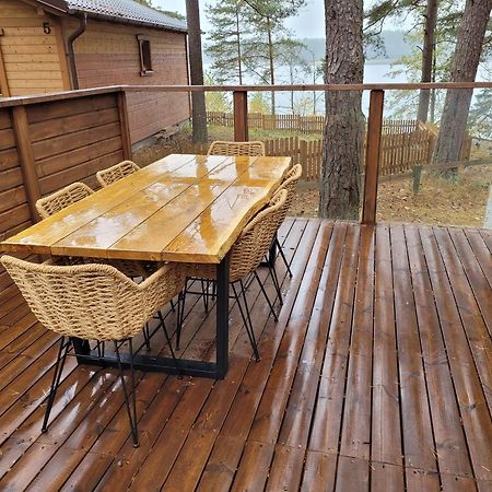 Sloneczny Domek Borsk Nr 2 I 15 - Nad Samym Jeziorem W Pierwszej Linii Extérieur photo